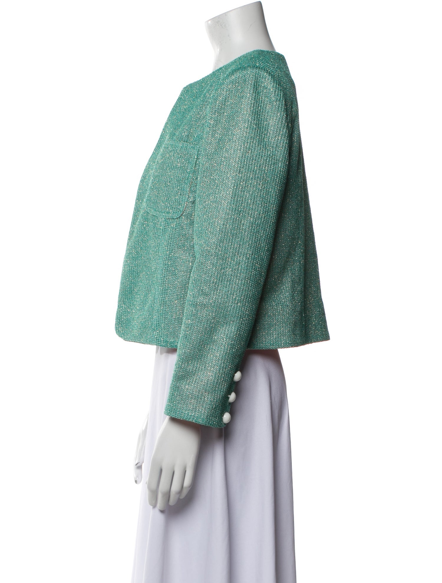 Buru Tweed Pattern Evening Jacket